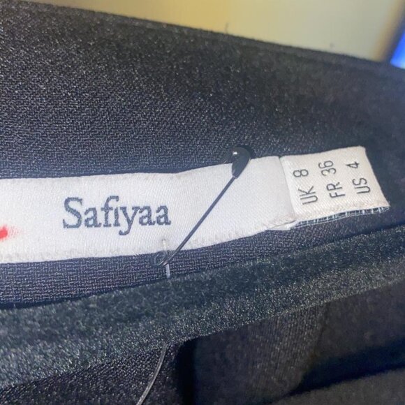 Safiyaa - Maimie embellished crepe gown - Picture 12 of 12